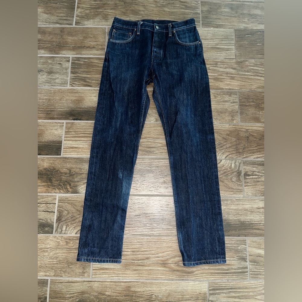 Left Field American Work Wear mens Blue Jeans